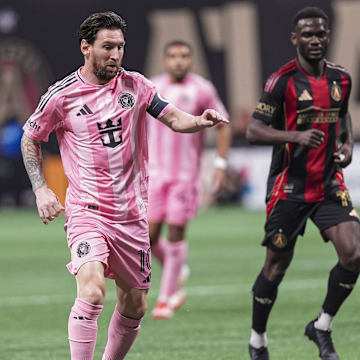 Lionel Messi scored his first goal of the 2025 MLS season against Atlanta United on Sunday night. 