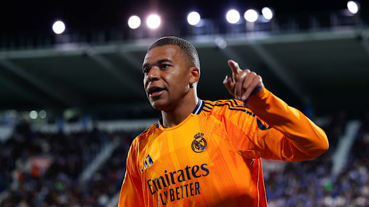 The pressure is on Kylian Mbappé (above) to deliver in Vinícius Júnior's absence. The pressure is on Kylian Mbappé (above) to deliver in Vinícius Júnior's absence.