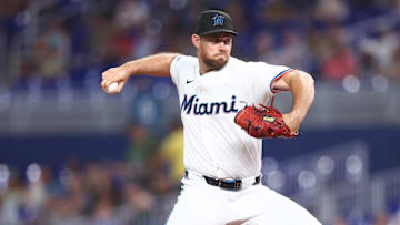 Miami Marlins pitcher Anthony Bender