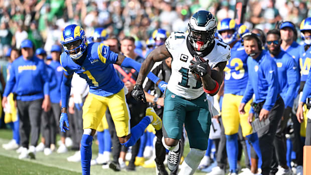 Philadelphia Eagles wide receiver AJ Brow