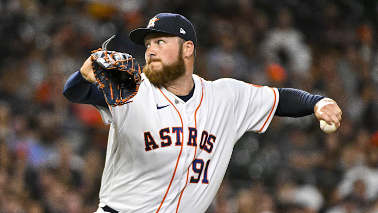 Houston Astros pitcher Matt Gage