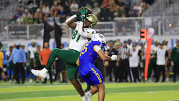 Wide receiver Keshaun Singleton (81) made a big impact in the second half of 2024. 