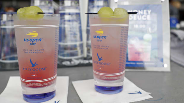 The Honey Deuce grey goose signature cocktails have become a fixture at the U.S. Open.