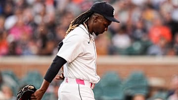 Detroit Tigers pitcher Rafael Montero