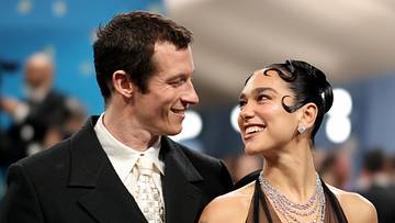 Callum Turner and Dua Lipa