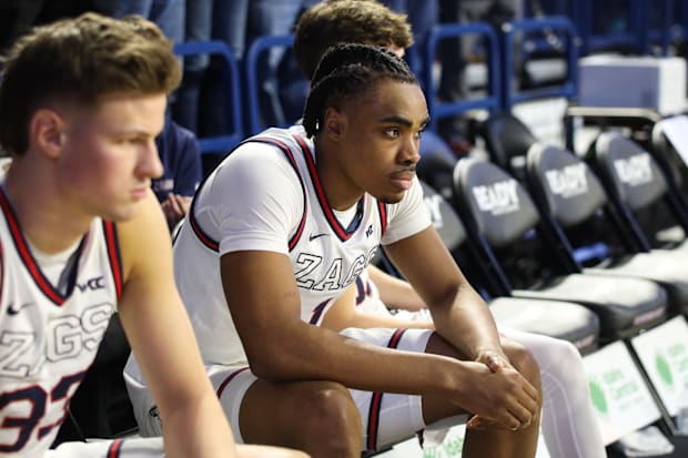 Gonzaga senior guard Michael Ajayi.