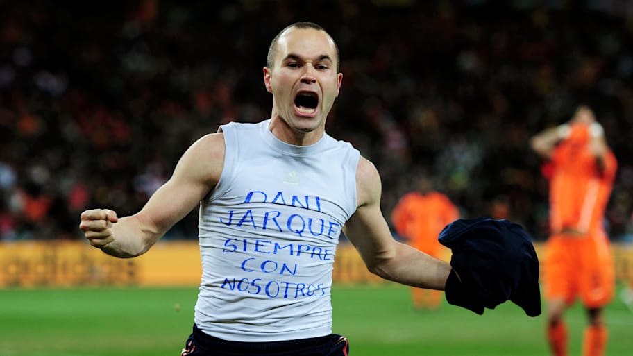 Iniesta scored Spain's most famous-ever goal.