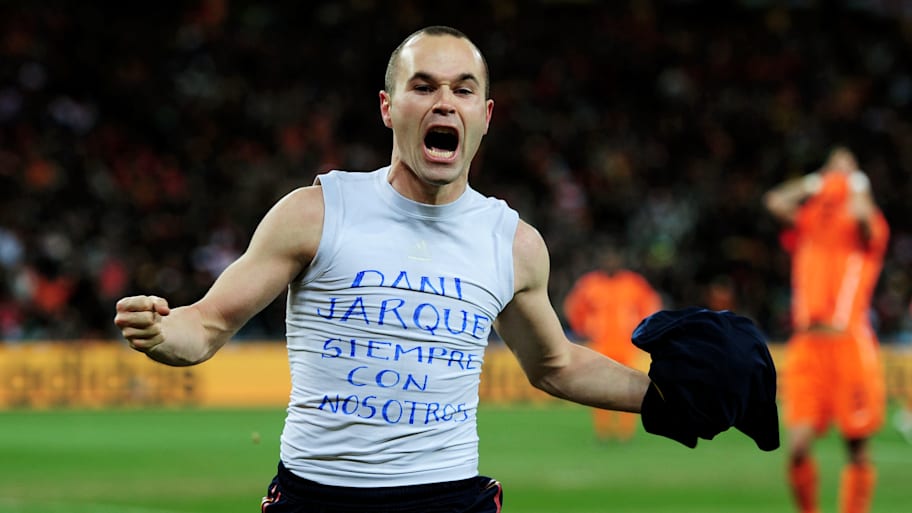Iniesta scored Spain's most famous-ever goal.
