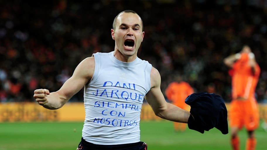 Iniesta scored Spain's most famous-ever goal.