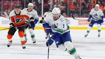 Vancouver Canucks v Philadelphia Flyers