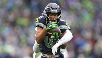 Tyler Lockett with the Seattle Seahawks