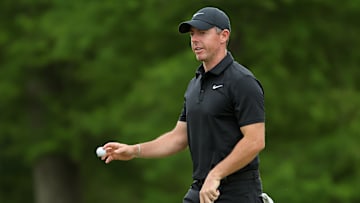 Rory McIlroy during the first round of the 2025 Zurich Classic of New Orleans