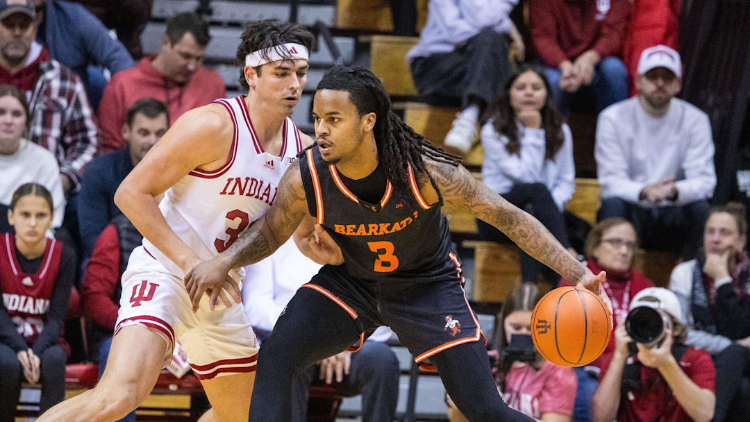 Lamar Wilkerson transferred from Sam Houston State to Indiana this offseason, but still made space to give back to his former school. Lamar Wilkerson transferred from Sam Houston State to Indiana this offseason, but still made space to give back to his former school.