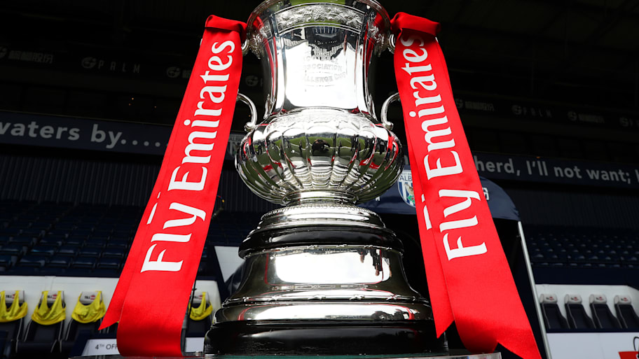 The FA Cup trophy.