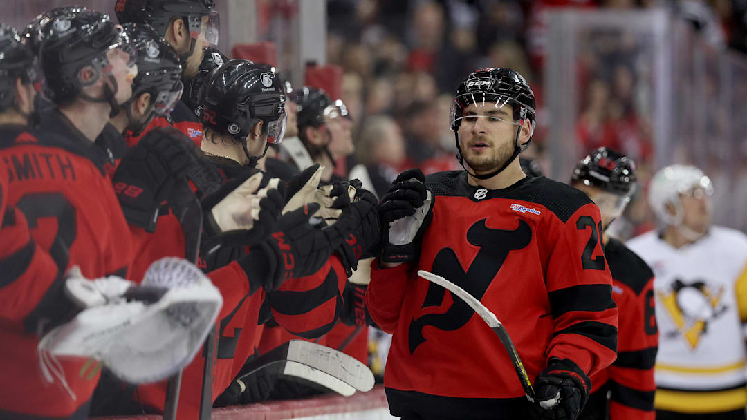 Pittsburgh Penguins v New Jersey Devils
