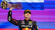 Max Verstappen cuando ganó el Gran Premio de Arabia Saudita de la Fórmula 1 en 2024