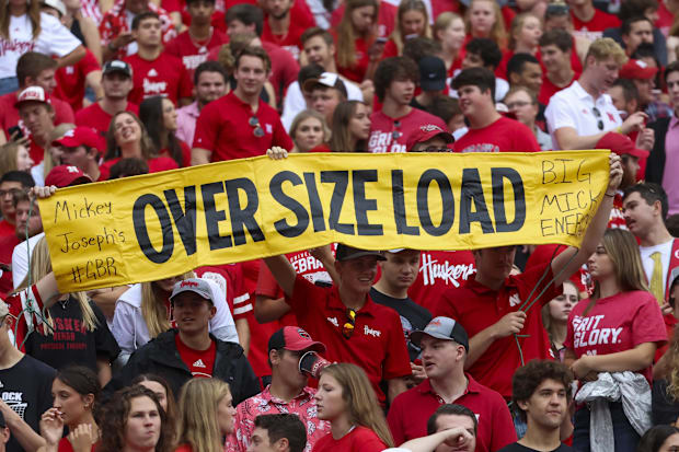 Nebraska football fans 2022 vs Oklahoma