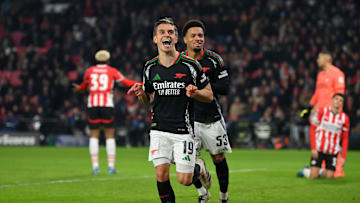 PSV Eindhoven v Arsenal FC - UEFA Champions League 2024/25 Round of 16 First Leg