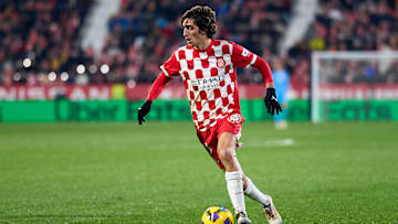 Bryan Gil in action for Girona