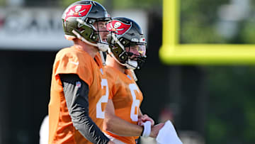 Tampa Bay Buccaneers GM Jason Licht made it clear that Kyle Trask has a place with the team for the foreseeable future.