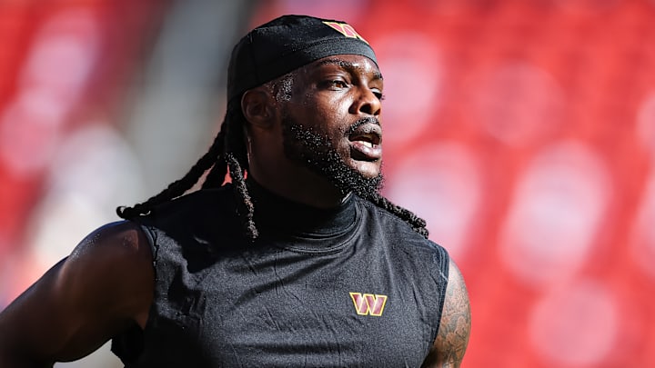 Washington Commanders wide receiver Noah Brown