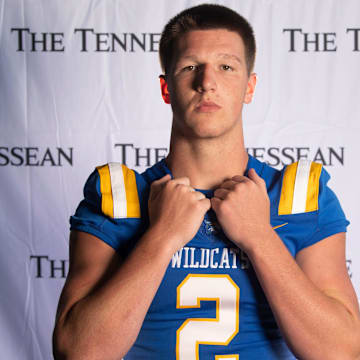 DCA’s Carson Sneed, stands for a portrait at Nissan Stadium in Nashville, Tenn., Wednesday, July 10, 2024.