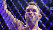 Nov 12, 2022; New York, NY, USA; Michael Chandler (before his bout against Dustin Poirier during UFC 281 at Madison Square Garden. Mandatory Credit: Jessica Alcheh-Imagn Images