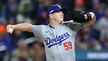 Los Angeles Dodgers pitcher Evan Phillips