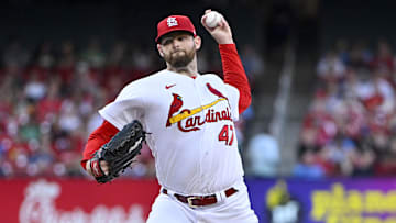 St. Louis Cardinals starting pitcher Jordan Montgomery (47)