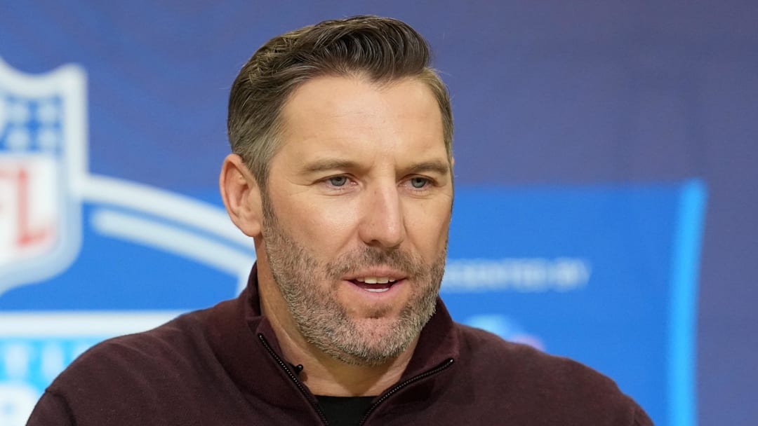 Washington Commanders general manager Adam Peters 