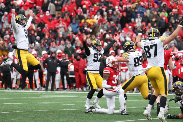 Iowa game-winning kick vs Nebraska football 2023