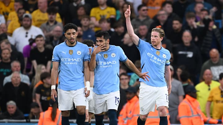 Manchester City FC v Wolverhampton Wanderers FC - Premier League Manchester City FC v Wolverhampton Wanderers FC - Premier League