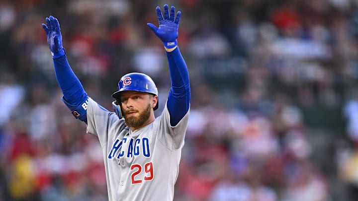 Chicago Cubs first baseman Michael Busch is a great prop target on Friday.