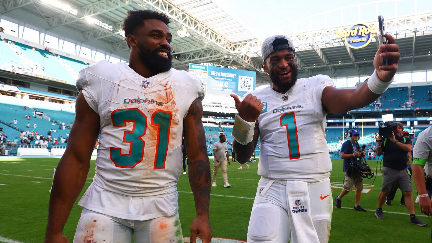Raheem Mostert quote on Tua Tagovailoa's transformation will hype up Dolphins fans - Vimarsana News