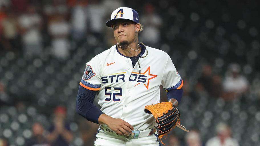 Houston Astros pitcher Bryan Abreu