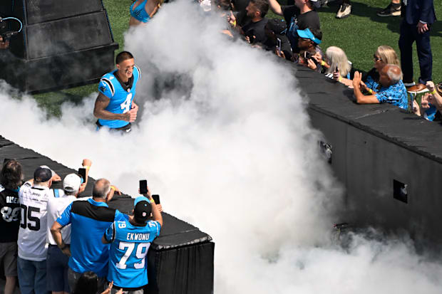 Carolina Panthers wide receiver Tetairoa McMillan is off to a strong start to his rookie season.