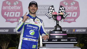 Daniel Suarez, Trackhouse Racing Team, Atlanta Motor Speedway, NASCAR