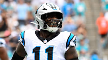 Carolina Panthers outside linebacker Nic Scourton