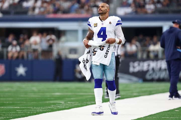Dallas Cowboys quarterback Dak Prescott. 