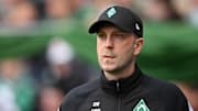 Ole Werner noch für Werder Bremen an der Seitenlinie. Trainiert er in der kommenden Saison RB Leipzig?