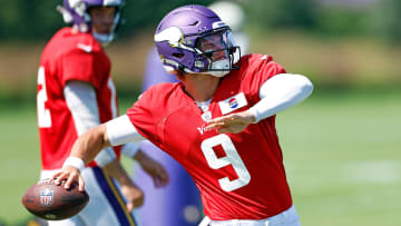 Minnesota Vikings QB J.J. Mccarthy