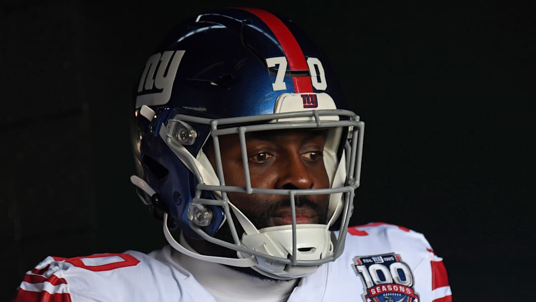 New York Giants guard Chris Hubbard