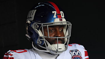 New York Giants guard Chris Hubbard