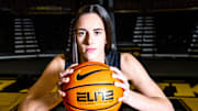 Former Iowa guard Caitlin Clark.