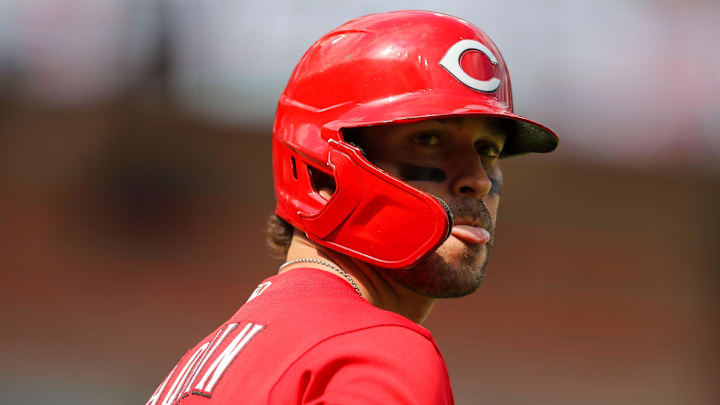 Cincinnati Reds right fielder Tyler Naquin