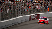 Jesse Love has been disqualified from Saturday's NASCAR Xfinity Series event at Rockingham Speedway.