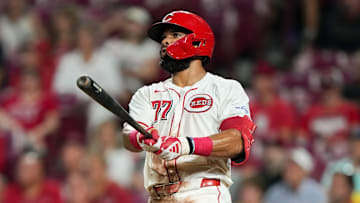 Cincinnati Reds outfielder Rece Hinds