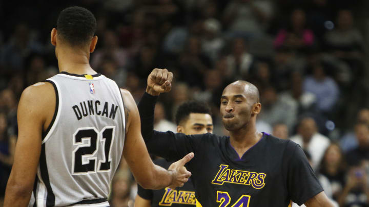 Kobe Bryant, Tim Duncan 