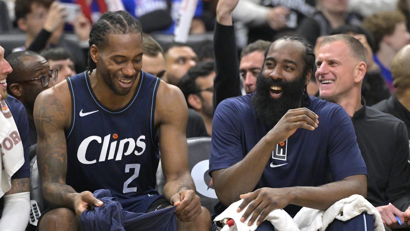 Jazz Clippers Injury Report Kawhi Leonard James Harden Status
