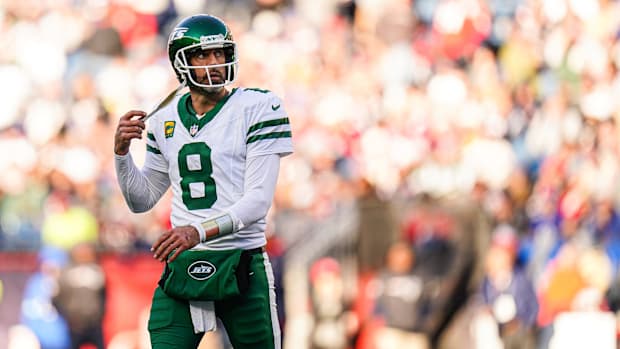 New York Jets quarterback Aaron Rodgers
